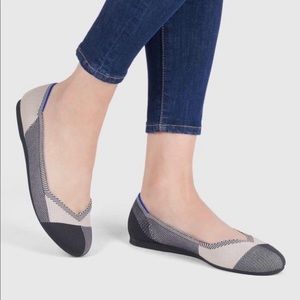 Rothy’s Buffalo Plaid Captor Round Toe Flats NEW 7.5